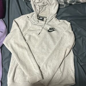 Nike, medium, white hoodie
